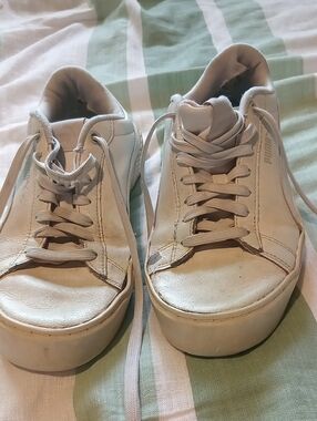 Puma White Platform Sneakers